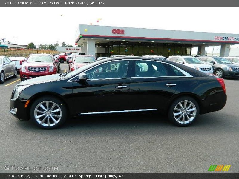 Black Raven / Jet Black 2013 Cadillac XTS Premium FWD