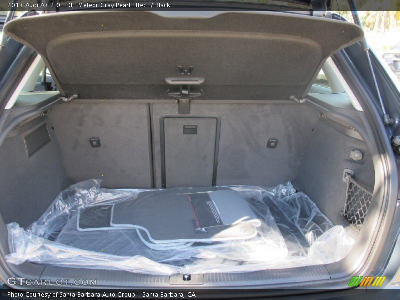 Meteor Gray Pearl Effect / Black 2013 Audi A3 2.0 TDI