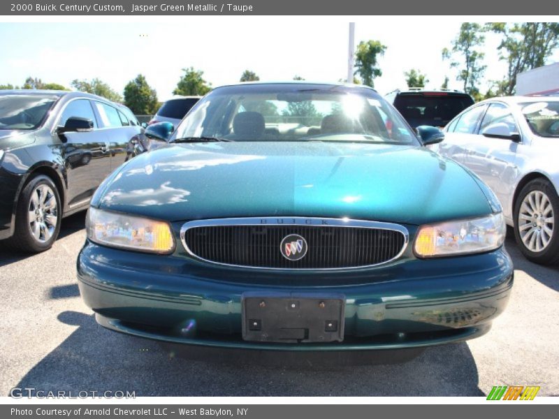Jasper Green Metallic / Taupe 2000 Buick Century Custom