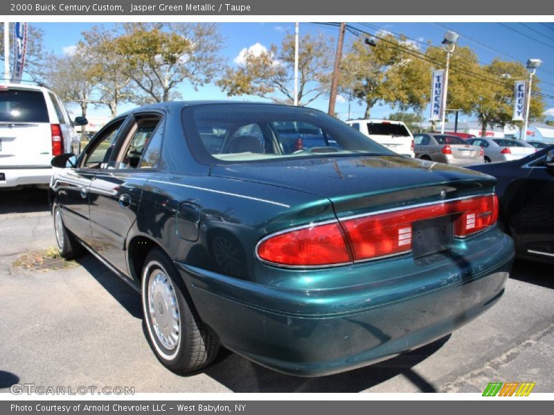 Jasper Green Metallic / Taupe 2000 Buick Century Custom