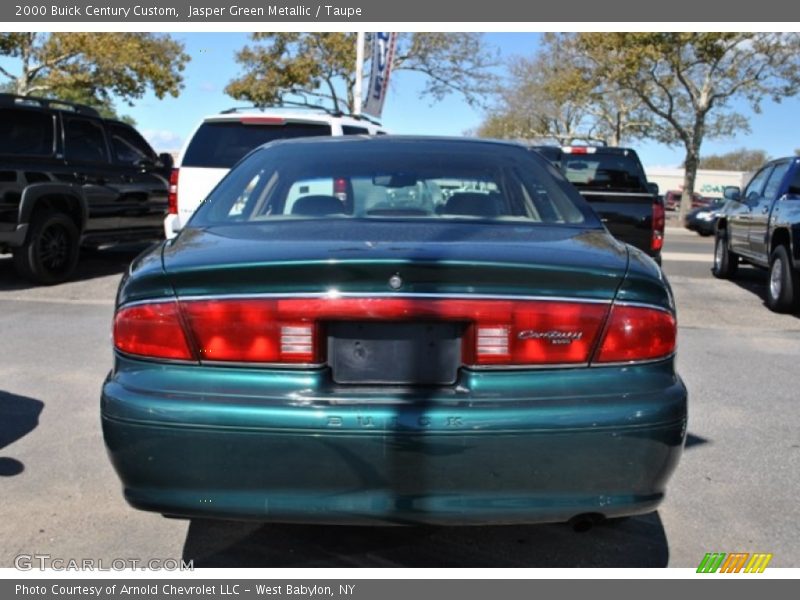 Jasper Green Metallic / Taupe 2000 Buick Century Custom