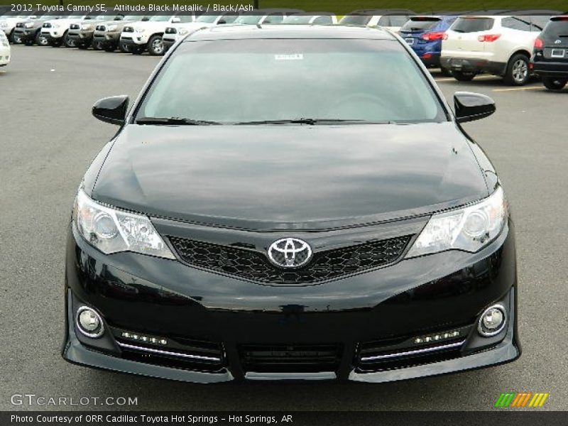 Attitude Black Metallic / Black/Ash 2012 Toyota Camry SE