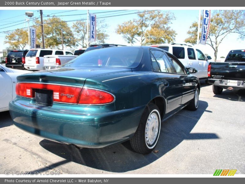 Jasper Green Metallic / Taupe 2000 Buick Century Custom
