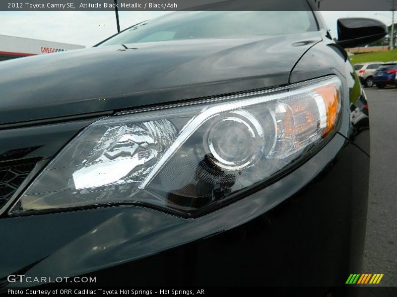 Attitude Black Metallic / Black/Ash 2012 Toyota Camry SE