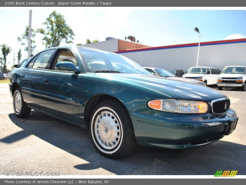 Jasper Green Metallic / Taupe 2000 Buick Century Custom