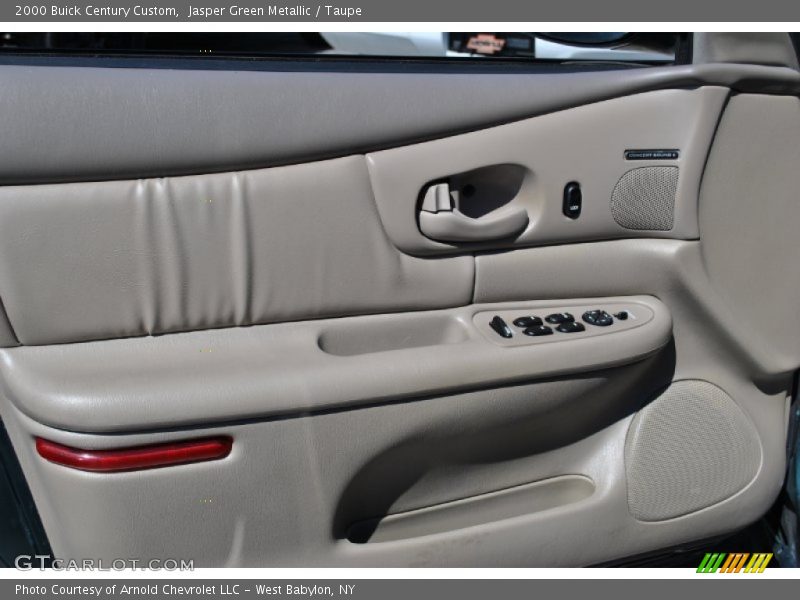Jasper Green Metallic / Taupe 2000 Buick Century Custom