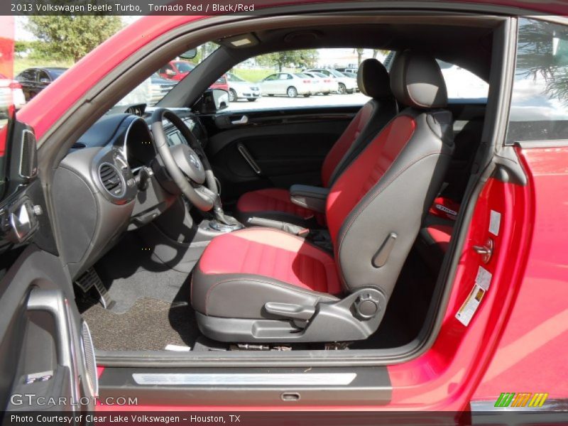  2013 Beetle Turbo Black/Red Interior