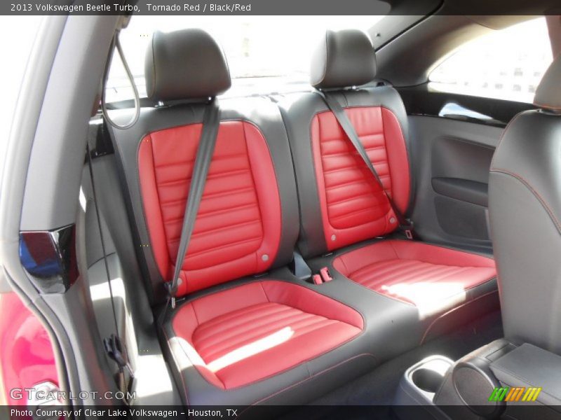 Rear Seat of 2013 Beetle Turbo