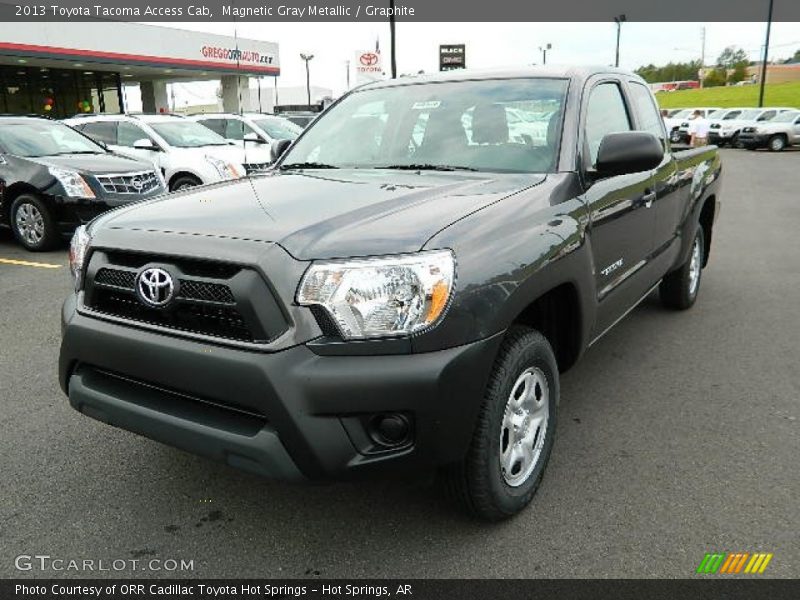 Magnetic Gray Metallic / Graphite 2013 Toyota Tacoma Access Cab