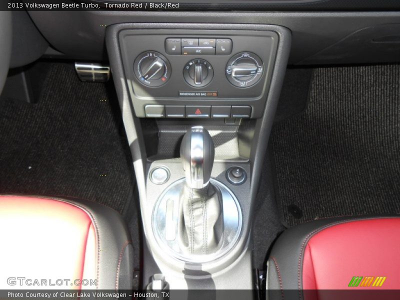 Tornado Red / Black/Red 2013 Volkswagen Beetle Turbo
