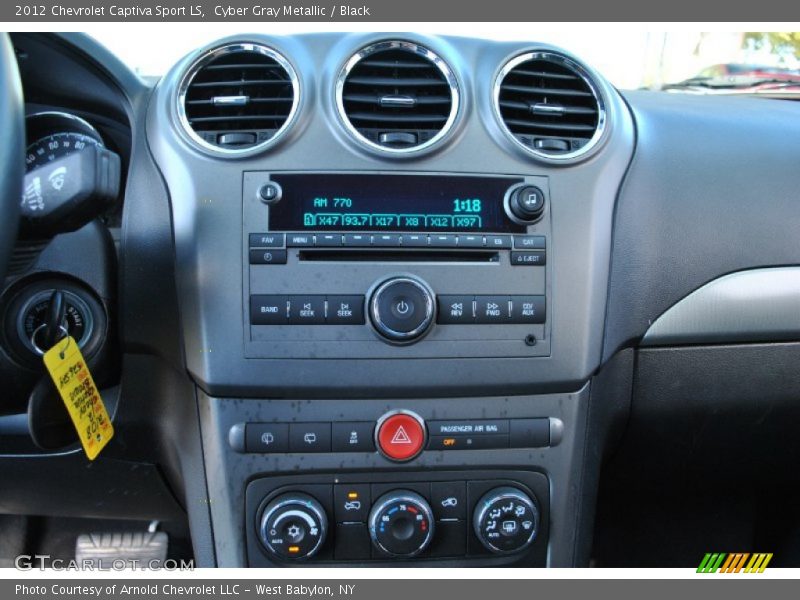 Controls of 2012 Captiva Sport LS