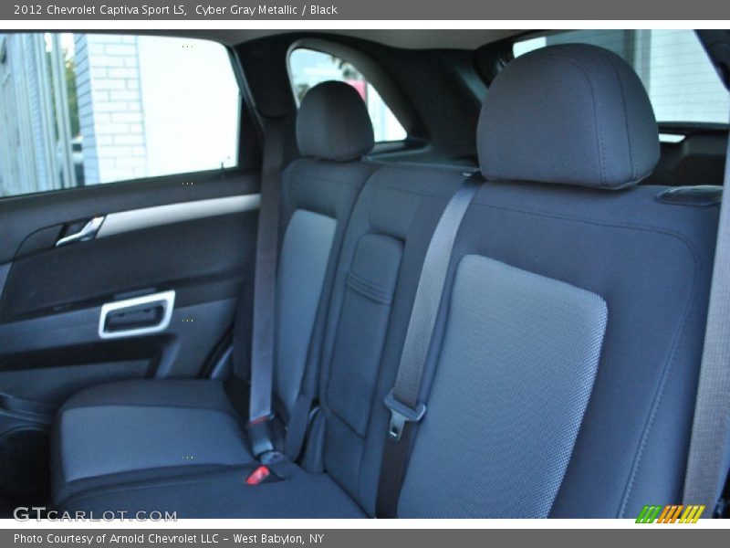 Cyber Gray Metallic / Black 2012 Chevrolet Captiva Sport LS