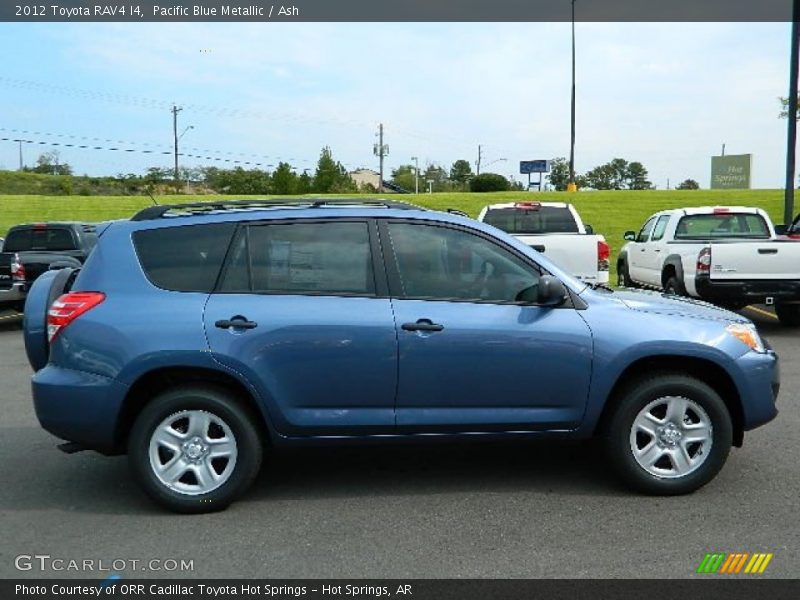 Pacific Blue Metallic / Ash 2012 Toyota RAV4 I4