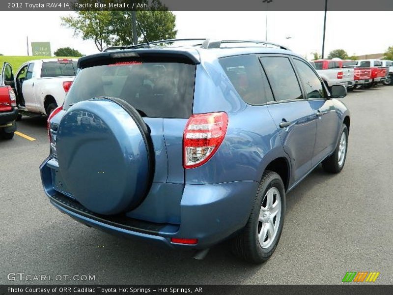 Pacific Blue Metallic / Ash 2012 Toyota RAV4 I4