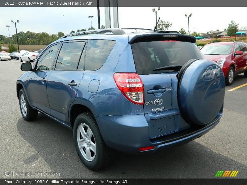 Pacific Blue Metallic / Ash 2012 Toyota RAV4 I4