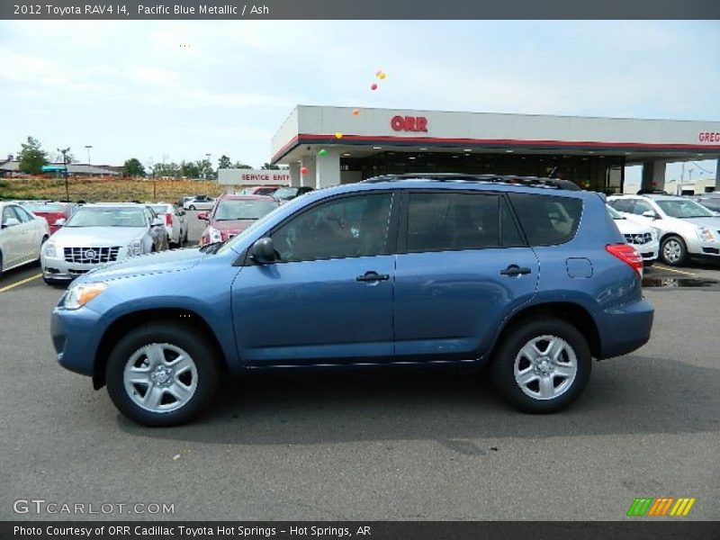 Pacific Blue Metallic / Ash 2012 Toyota RAV4 I4