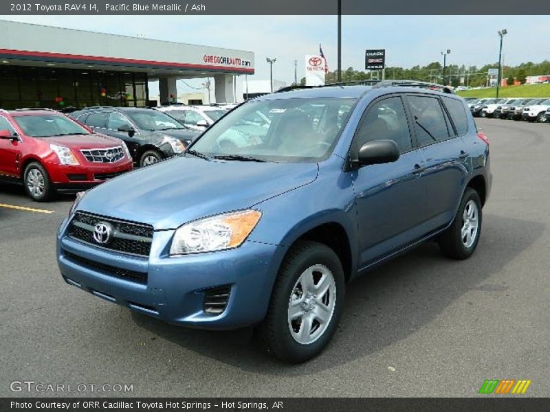 Pacific Blue Metallic / Ash 2012 Toyota RAV4 I4