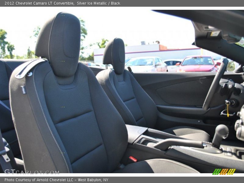 Silver Ice Metallic / Black 2012 Chevrolet Camaro LT Convertible