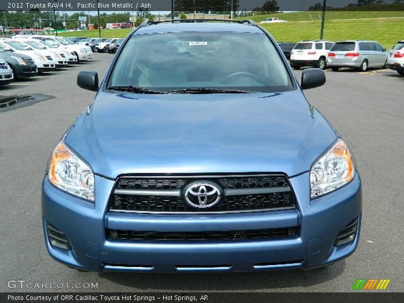 Pacific Blue Metallic / Ash 2012 Toyota RAV4 I4