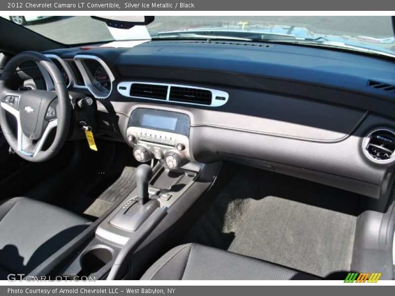 Silver Ice Metallic / Black 2012 Chevrolet Camaro LT Convertible