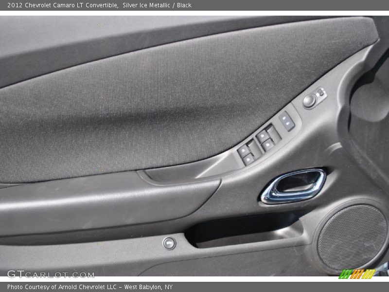 Silver Ice Metallic / Black 2012 Chevrolet Camaro LT Convertible