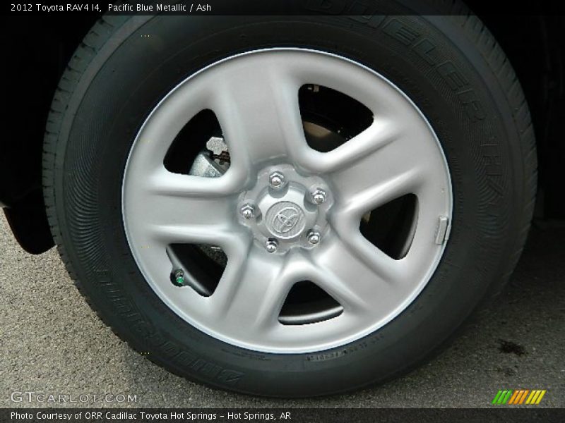 Pacific Blue Metallic / Ash 2012 Toyota RAV4 I4