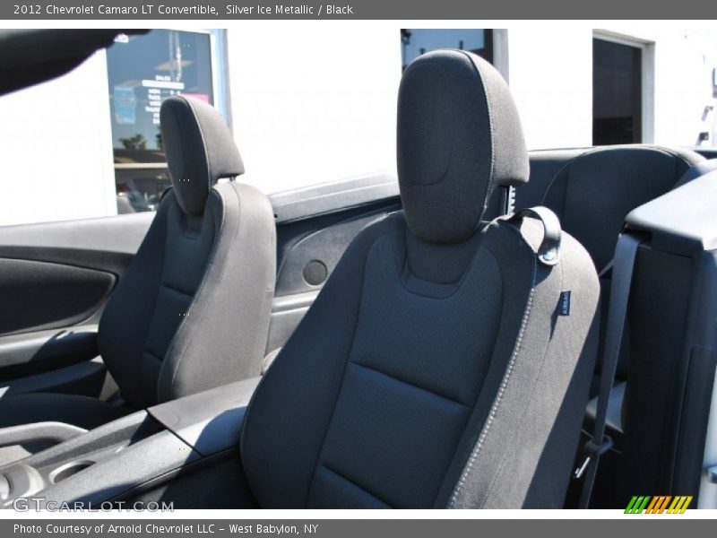 Silver Ice Metallic / Black 2012 Chevrolet Camaro LT Convertible