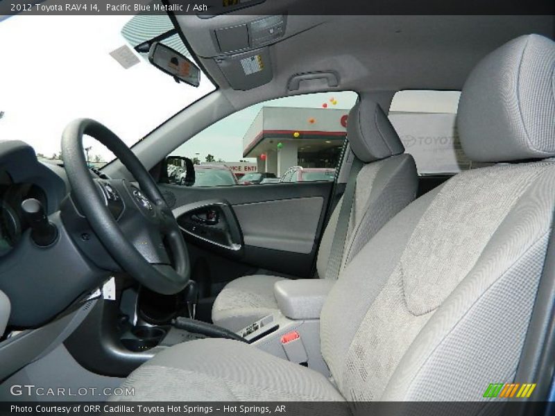 Pacific Blue Metallic / Ash 2012 Toyota RAV4 I4