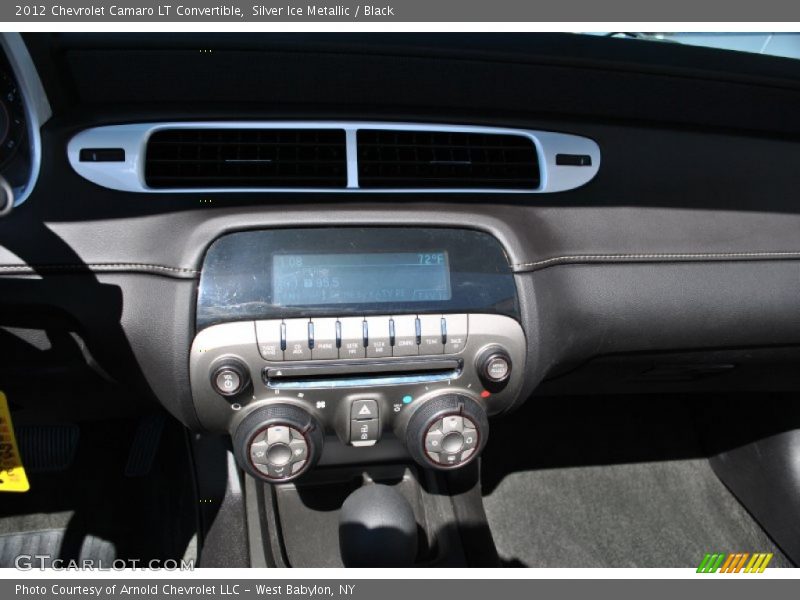 Silver Ice Metallic / Black 2012 Chevrolet Camaro LT Convertible