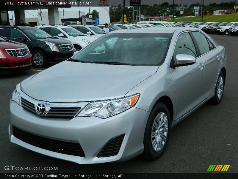 Classic Silver Metallic / Ash 2012 Toyota Camry L