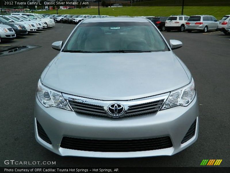 Classic Silver Metallic / Ash 2012 Toyota Camry L