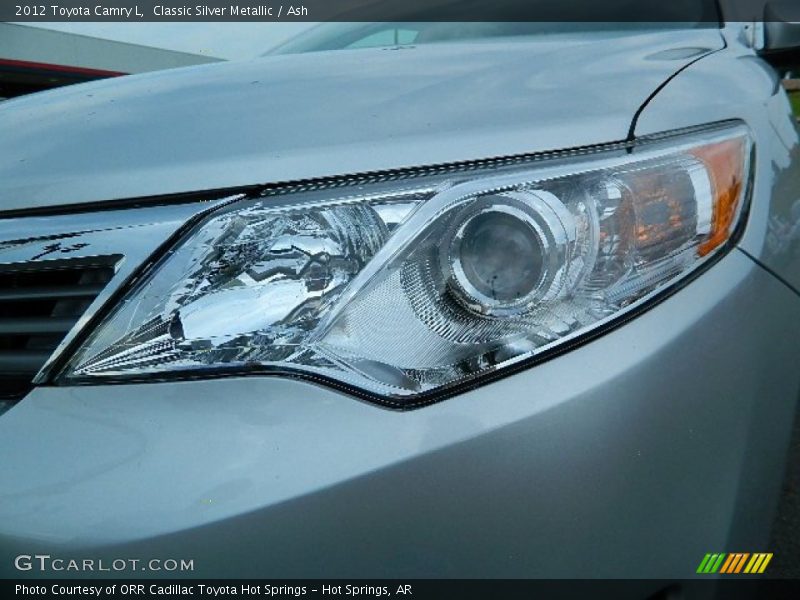Classic Silver Metallic / Ash 2012 Toyota Camry L