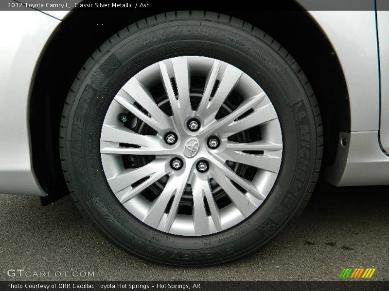Classic Silver Metallic / Ash 2012 Toyota Camry L