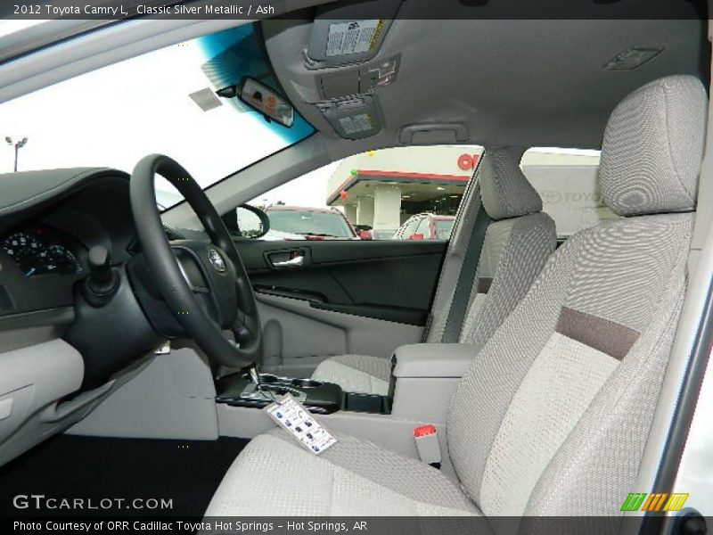 Classic Silver Metallic / Ash 2012 Toyota Camry L