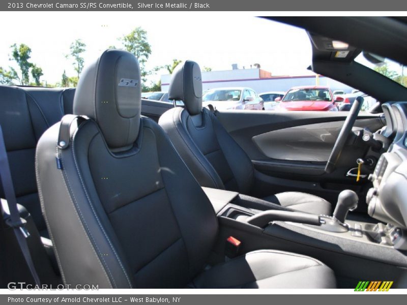 Silver Ice Metallic / Black 2013 Chevrolet Camaro SS/RS Convertible