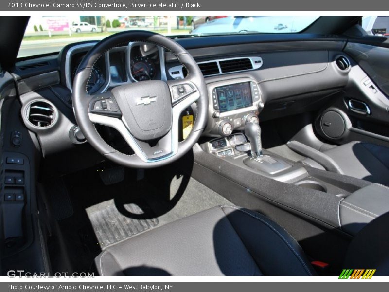 Silver Ice Metallic / Black 2013 Chevrolet Camaro SS/RS Convertible