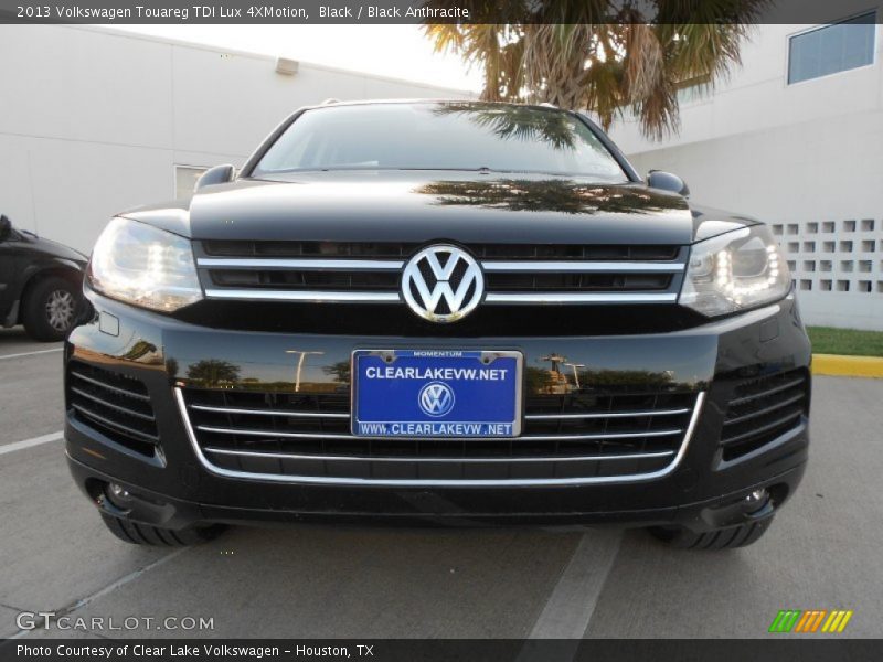 Black / Black Anthracite 2013 Volkswagen Touareg TDI Lux 4XMotion