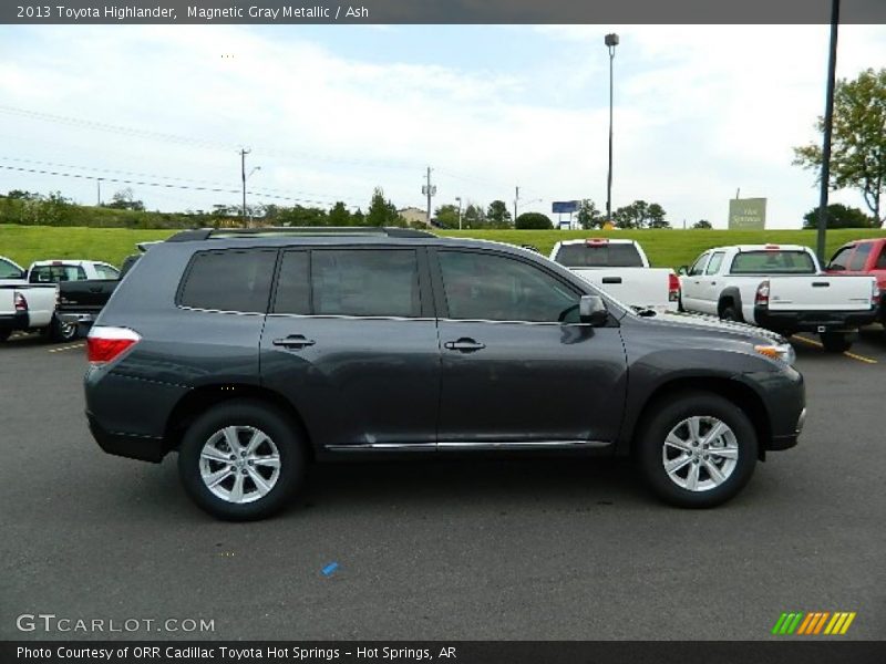 Magnetic Gray Metallic / Ash 2013 Toyota Highlander