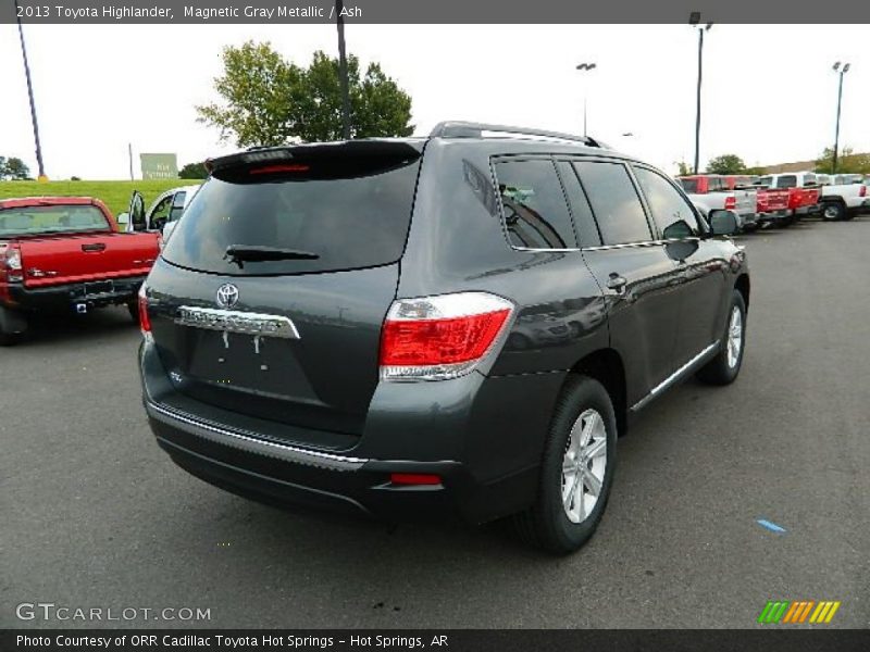 Magnetic Gray Metallic / Ash 2013 Toyota Highlander