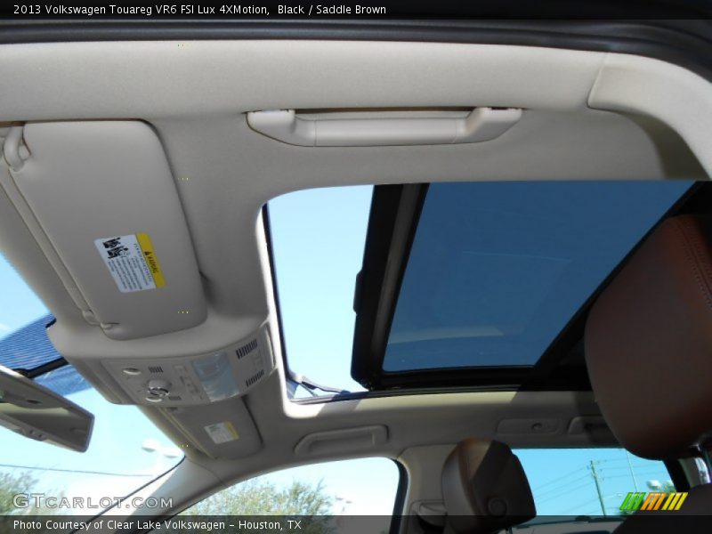 Black / Saddle Brown 2013 Volkswagen Touareg VR6 FSI Lux 4XMotion