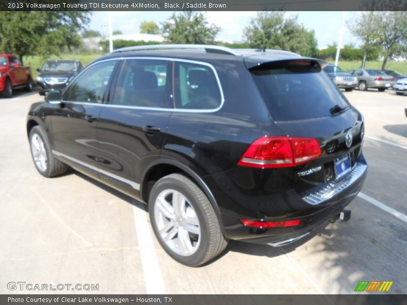 Black / Saddle Brown 2013 Volkswagen Touareg TDI Executive 4XMotion