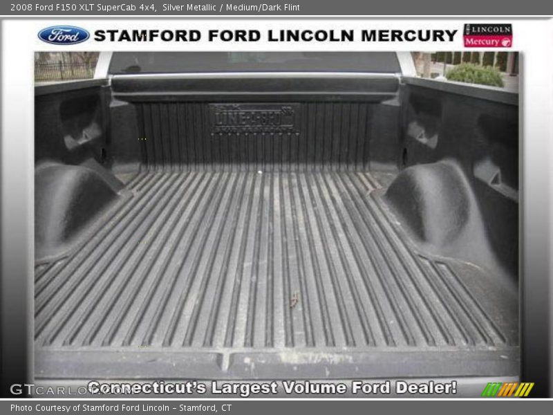 Silver Metallic / Medium/Dark Flint 2008 Ford F150 XLT SuperCab 4x4