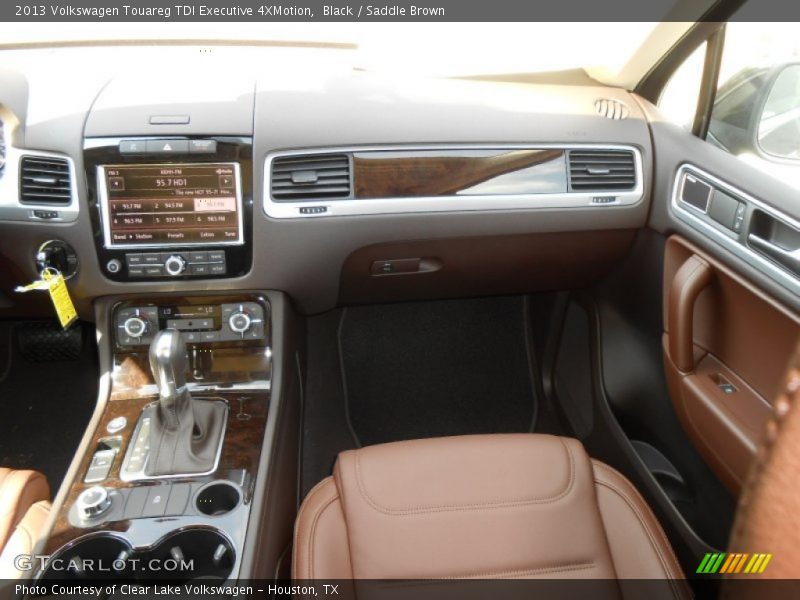 Black / Saddle Brown 2013 Volkswagen Touareg TDI Executive 4XMotion