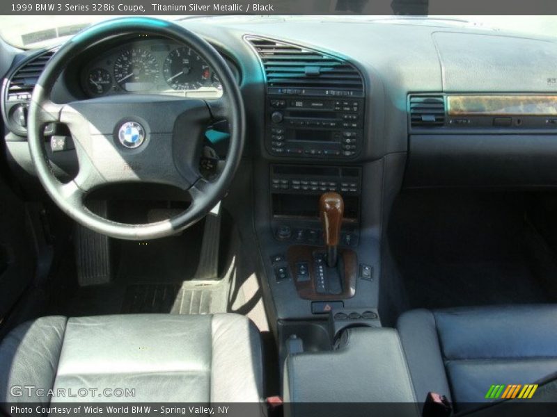 Titanium Silver Metallic / Black 1999 BMW 3 Series 328is Coupe