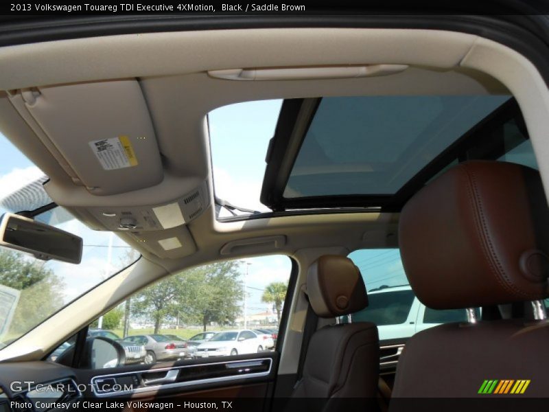 Black / Saddle Brown 2013 Volkswagen Touareg TDI Executive 4XMotion