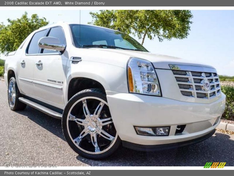 Front 3/4 View of 2008 Escalade EXT AWD
