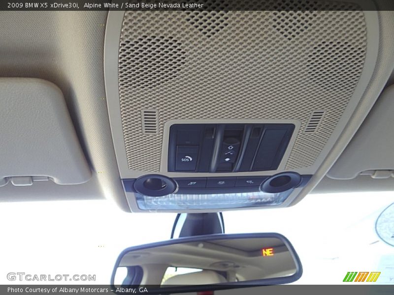 Alpine White / Sand Beige Nevada Leather 2009 BMW X5 xDrive30i