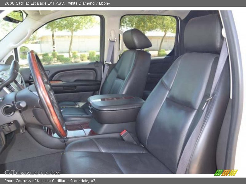 Front Seat of 2008 Escalade EXT AWD