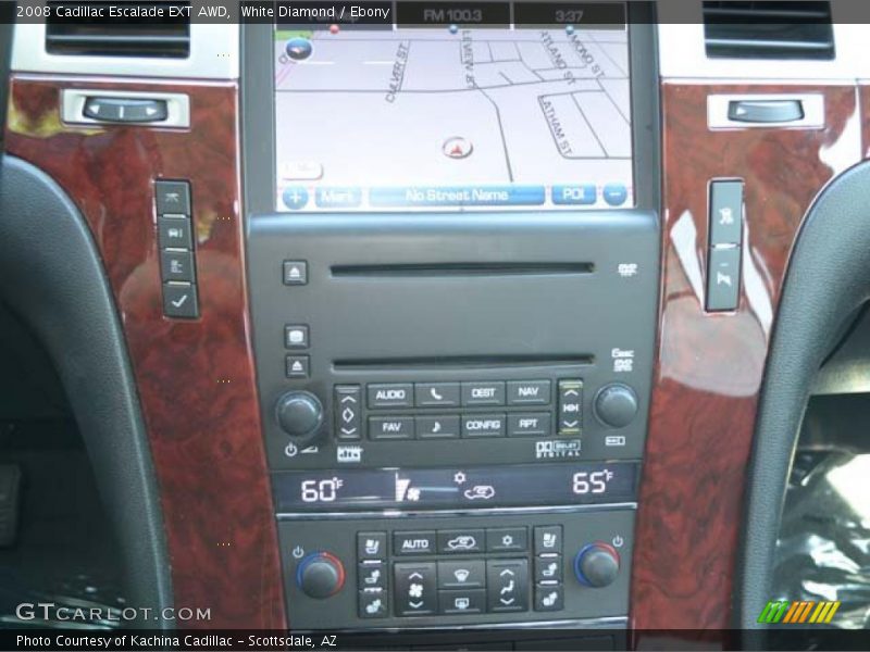 White Diamond / Ebony 2008 Cadillac Escalade EXT AWD