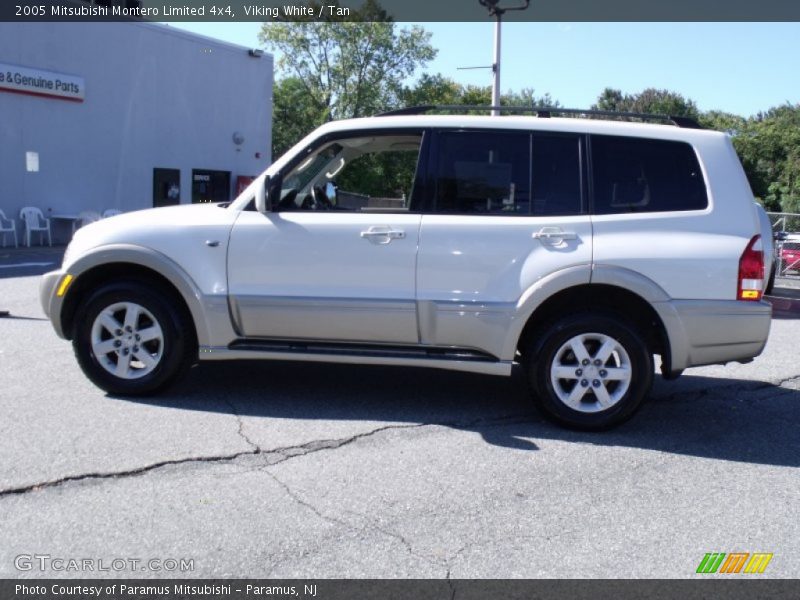 Viking White / Tan 2005 Mitsubishi Montero Limited 4x4
